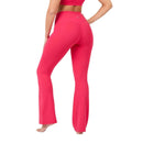 Women’s High Waist Kick Flare Active Leggings - Pink